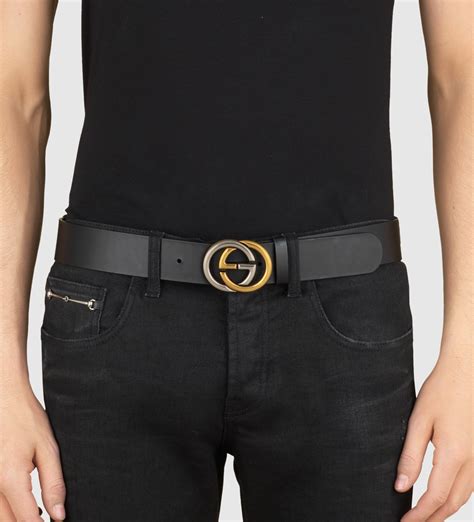 gucci interlocking belt.